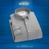 1pcs Premium Formal mens shirt(Ash)