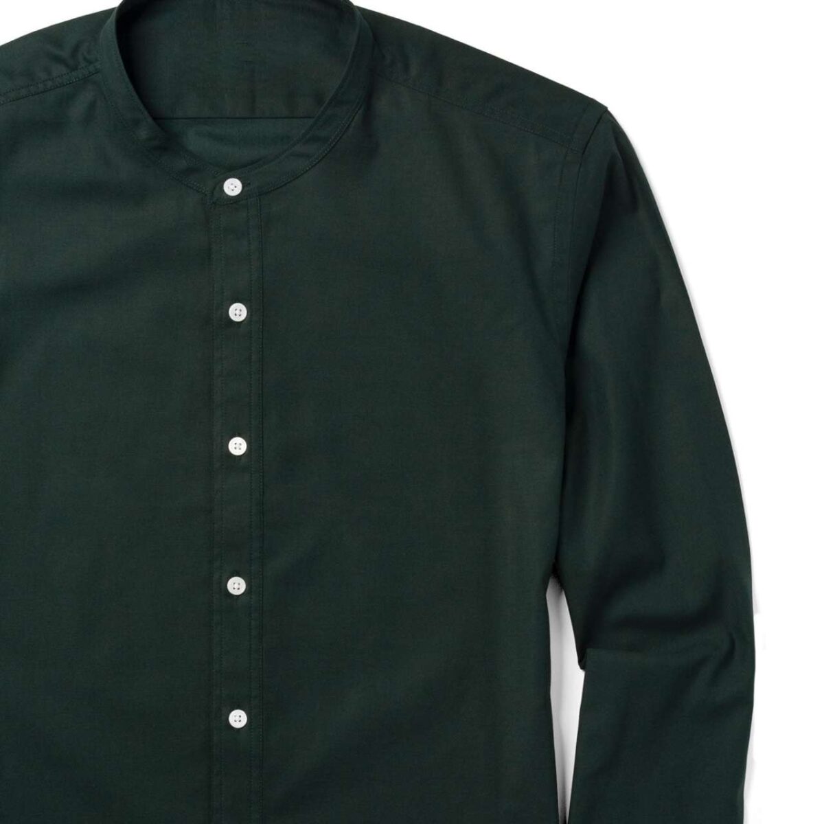 1Pcs round neck premium Mens Shirt (Green) - Image 2